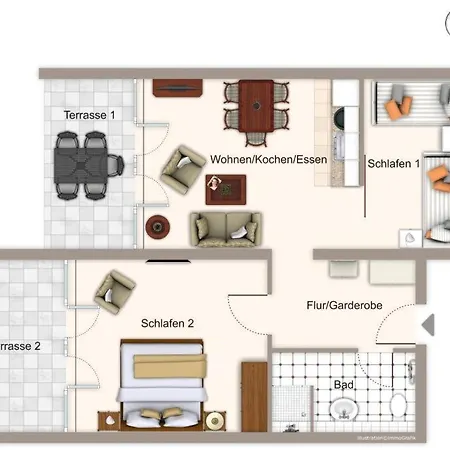 Deichhaeuser Anna Kueste Deichhaeuser Anna Kueste 3-31 Bensersiel